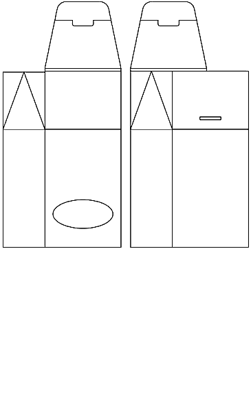 Коробка с окном Hindustani Breakfast, красная