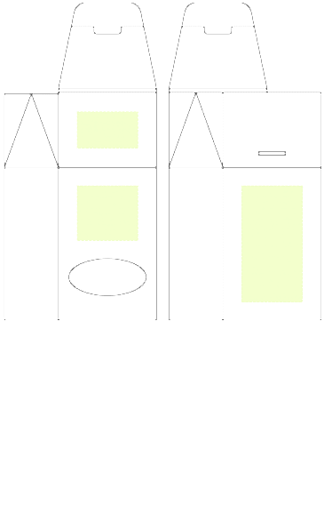 Коробка с окном Hindustani Breakfast, красная