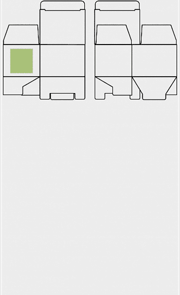Коробка для кружки Chunky, белая