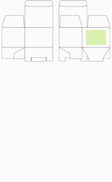 Коробка для кружки Chunky, белая