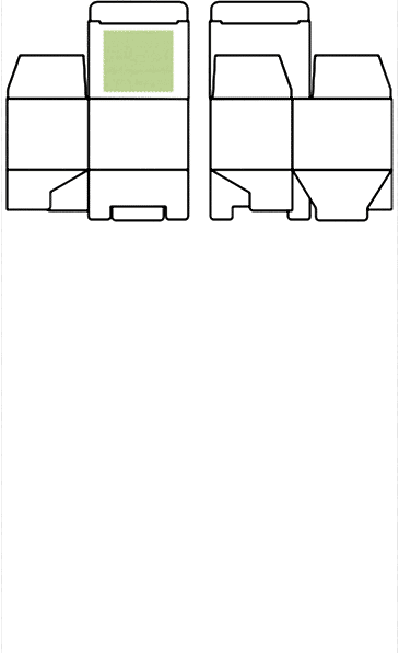 Коробка для кружки Chunky, белая