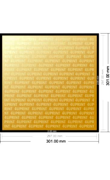 квадрат 297 мм