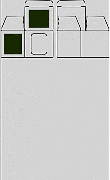 Коробка с окном для кружки Window, крафт Коробка с окном для кружки Window, крафт