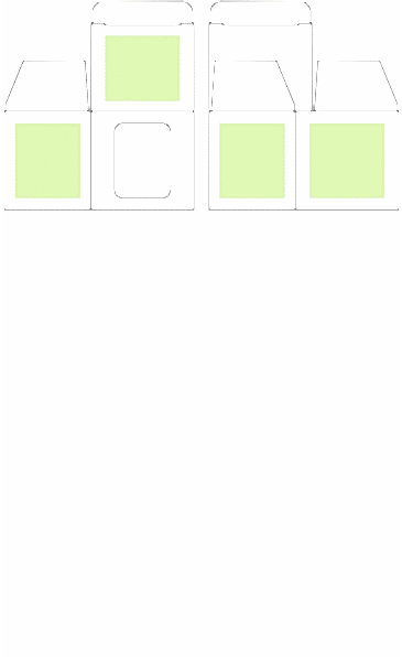 Коробка с окном для кружки Window, крафт Коробка с окном для кружки Window, крафт