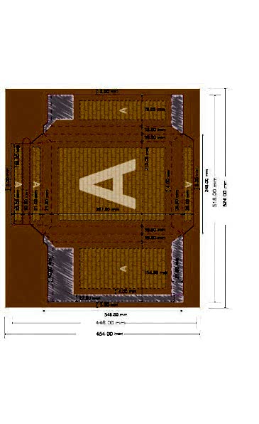B4 250 х 353 мм B4 250 х 353 мм