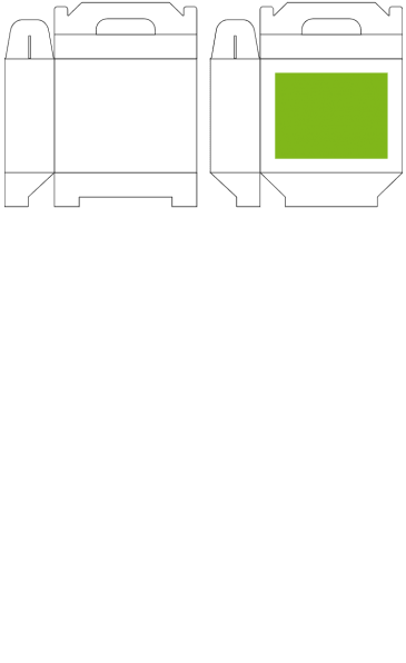 Коробка In Case M, белая