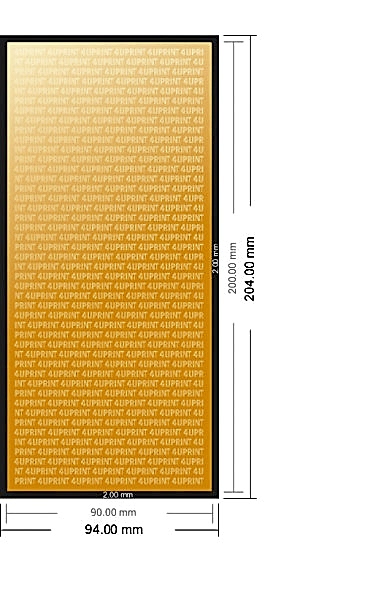 90 x 200 мм 90 x 200 мм