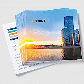 Буклеты Портрет, А6-квадрат Буклеты Портрет, А6-квадрат